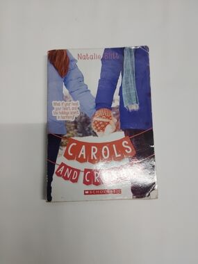 Carols and Croissants by Natalie Blitt - Red & Blue Cover